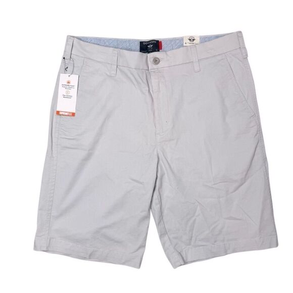 NWT DOCKERS ultimate short supreme flex Classic Beige Shorts size 33 - Picture 3 of 8